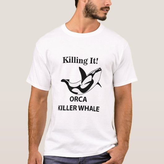 Orka Orka Doder Moordt Het Grappig T-shirt (Voorkant)