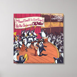 Orka Orkest Grappig Canvas Afdruk