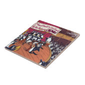 Orka Orkest Grappig Tegeltje (Zijkant)