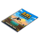 Orka, Retro 8-Bit Pixelkunst Notitieboek (Linkerzijde)