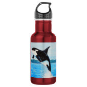Orka Schilderij Waterfles (Voorkant)