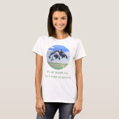 Orka Spirits "Het is ook mijn planeet!" T-Shirt (Voorkant volledig)