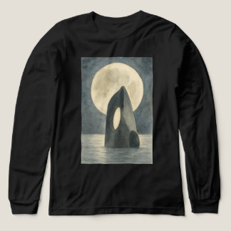Orka spyhopping Tri-Blend shirt