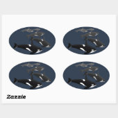 Orka Stickers Killer Whale Stickers (Vel)