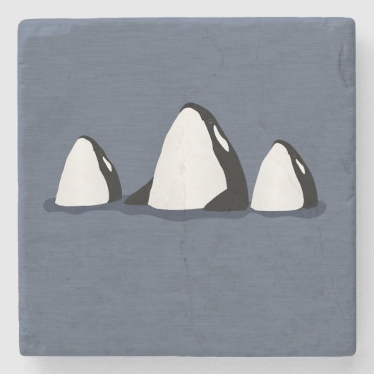 Orka Stone Onderzetter (Voorkant)