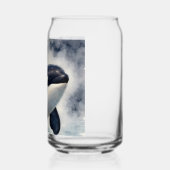 Orka Stormachtige golven Blikvorm Glas (Rechts)