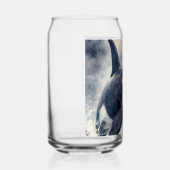 Orka Stormachtige golven Blikvorm Glas (Links)