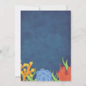 Orka verjaardagsuitnodiging kaart (Achterkant)