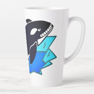 Orka, Vis, Pinguïn Vijand Latte Mok