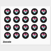 Orka voor of ronde sticker (Vel)