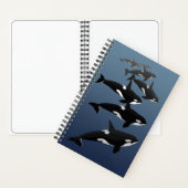 Orka Walvis Journaal Moordwalvis Notitieboek Schet (Binnen)