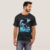 Orka Walvis Oceaan T-shirt (Voorkant volledig)