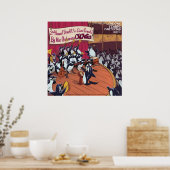 Orka Walvis Orkest Grappige Poster (Keuken)