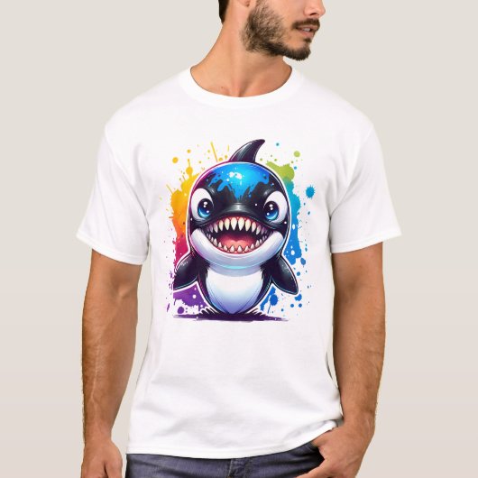 Orka Walvis T-shirt (Voorkant)
