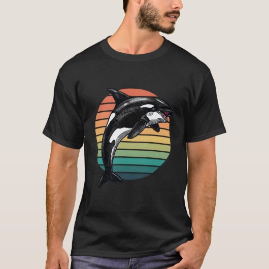 Orka Walvis Voor T-shirt (Voorkant)
