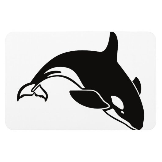 Orka Walvis Water Vrede Liefde Natuur Bestemming Magneet (Horizontaal)