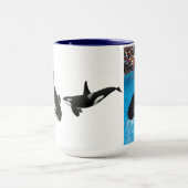Orka Walvis Water Vrede Liefde Natuur Bestemming Mok (Midden)