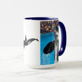 Orka Walvis Water Vrede Liefde Natuur Bestemming Mok (Voorkant rechts)
