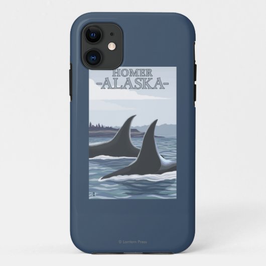 Orka Walvissen #1 - Homer, Alaska Case-Mate iPhone Case (Achterkant)