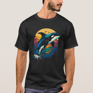 Orka Whale Animals Ocean T-shirt
