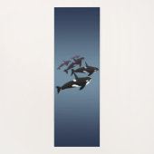 Orka Whale Yoga Mats Yogamat (Achterkant)