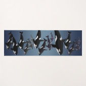 Orka Whale Yoga Mats Yogamat (Voorkant (horizontaal))
