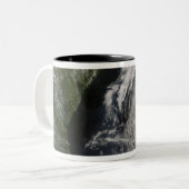 orkaan Alex 2 Tweekleurige Koffiemok (Voorkant links)