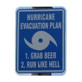 Orkaan Beer Plan Magneet (Verticaal)