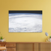 Orkaan Bill in de Atlantische Oceaan Canvas Afdruk (Insitu (Woonkamer))