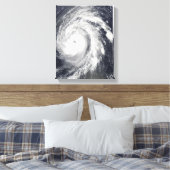 Orkaan Bill in de Atlantische Oceaan Canvas Afdruk (Insitu (Slaapkamer))