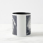 Orkaan Bill in de Atlantische Oceaan Mok (Midden)