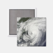 orkaan Bill over Nova Scotia Magneet (Voorkant / Achterkant)