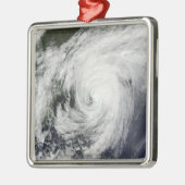 orkaan Bill over Nova Scotia Metalen Ornament (Links)