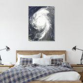 Orkaan Bill van de Kleine Antillen Canvas Afdruk (Insitu (Slaapkamer))