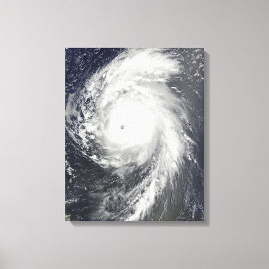 Orkaan Bill van de Kleine Antillen Canvas Afdruk (Voorkant)