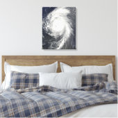 Orkaan Bill van de Kleine Antillen Canvas Afdruk (Insitu (Slaapkamer))