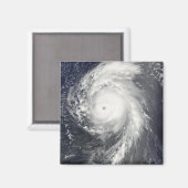 Orkaan Bill van de Kleine Antillen Magneet (Voorkant / Achterkant)