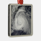 Orkaan Bill van de oostkust Metalen Ornament (Rechts)