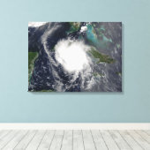 orkaan Charley 2 Canvas Afdruk (Insitu (Houten vloer))