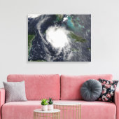 orkaan Charley 2 Canvas Afdruk (Insitu (Woonkamer))