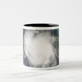 orkaan Charley 2 Tweekleurige Koffiemok (Center)