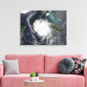 orkaan Charley 3 Canvas Afdruk (Insitu (Woonkamer))