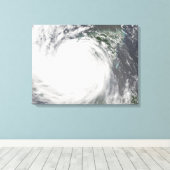 Orkaan Dean 2 Canvas Afdruk (Insitu (Houten vloer))