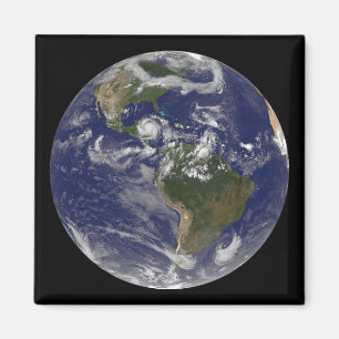 orkaan Dean benadert het schiereiland Yucatan Magneet