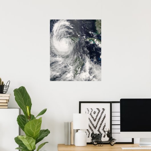 orkaan Dean Poster (Thuiskantoor)