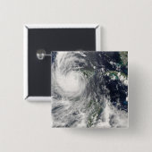 orkaan Dean Vierkante Button 5,1 Cm (Voorkant /achterkant)