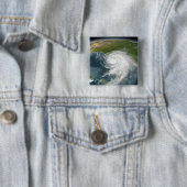 orkaan Dennis 2 Vierkante Button 5,1 Cm (In situ)