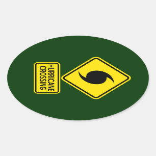 Orkaan die Sticker kruisen