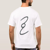 orkaan doet het weer t-shirt (Achterkant)