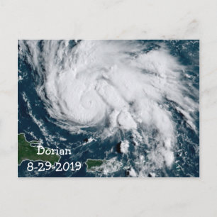 orkaan Dorian 8-29-2019 Briefkaart